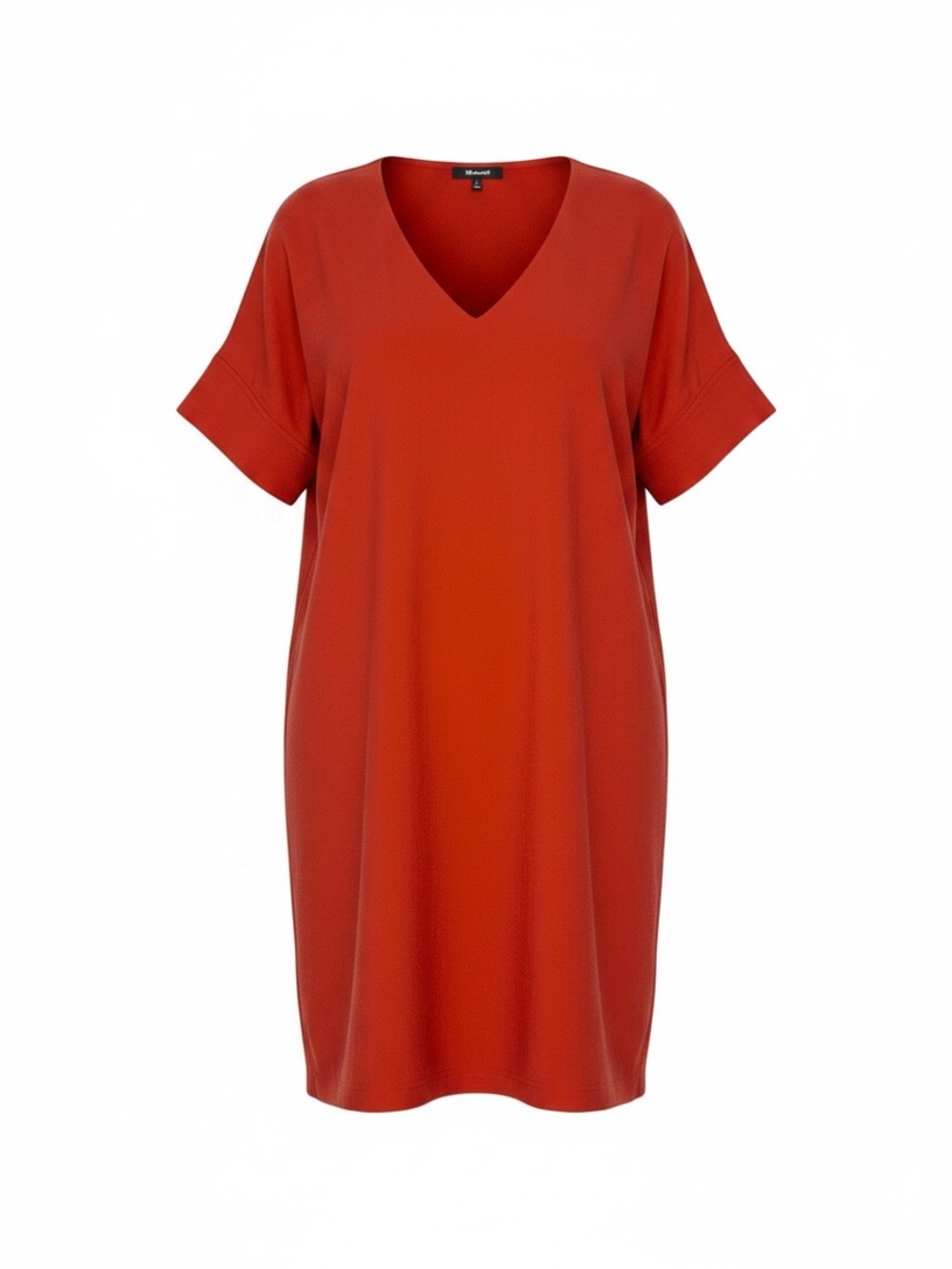 Madewell Novel Shift Dress in Rust - NWT sz Large